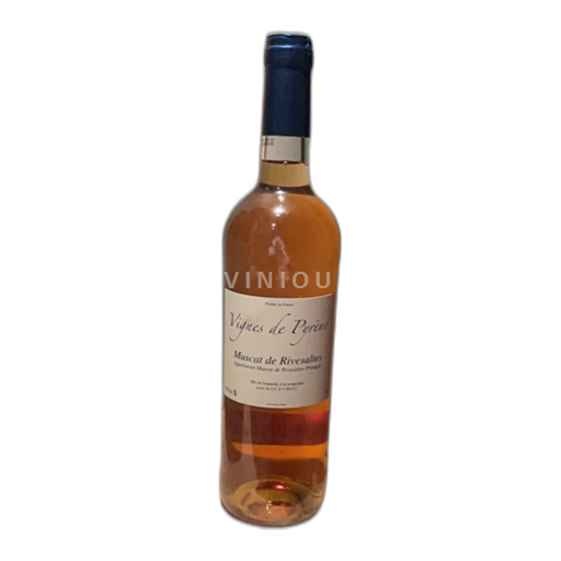 Roussillon Muscat de Rivesaltes Vignes de Pyrène Icke årgångsbetecknad
