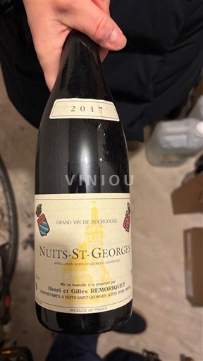 Burgundia Nuits-Saint-Georges Henri et Gilles Remoriquet 2017