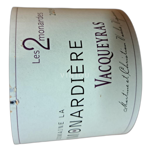 Rhône Valley Vacqueyras Domaine la Monardière Les 2 Monardes 2019