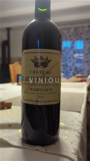 Bordeaux Margaux Château Bel Air-Marquis d'Aligre 2010