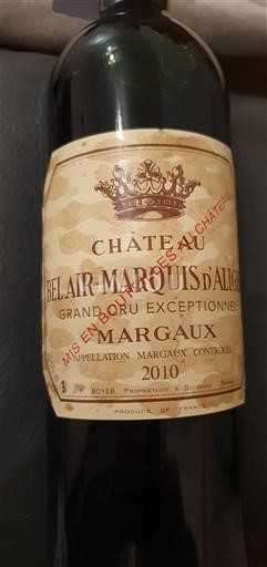 Bordeaux Margaux Château Bel Air-Marquis d'Aligre 2010
