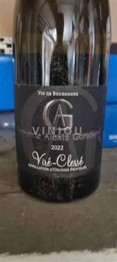 Burgundy Viré-clessé Alexis Gondard 2022