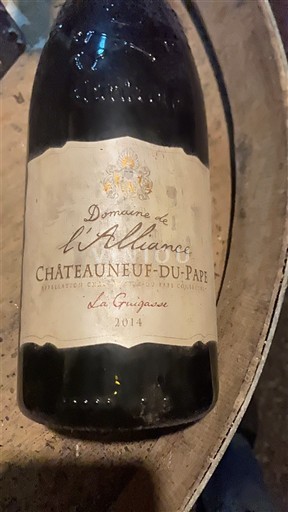 Valle del Rodano Châteauneuf-du-Pape Domaine de l'Alliance La Guigasse 2014