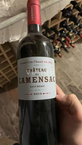 Bordo Haut-Médoc Grand Cru Château de Camensac 2010