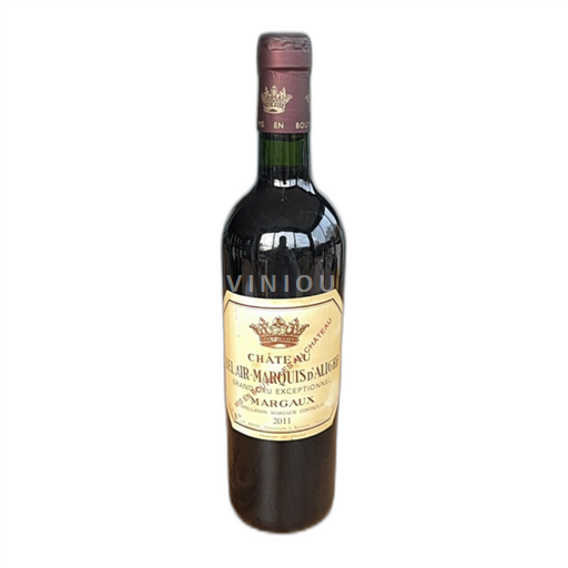 Bordeaux Margaux Château Bel Air Marquis d'Aligre 2011