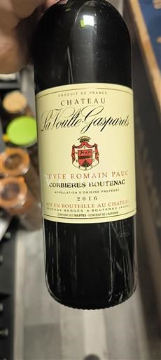 Languedoque Corbières-Boutenac Château La Voulte-Gasparets Romain Pauc 2016