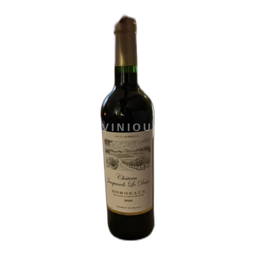 Vin Rouge sec Château Jacquards Le Désir 2022 France Bordeaux AOC