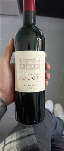 Bordeaux Pomerol Château Rouget Carillon de Rouget 2016