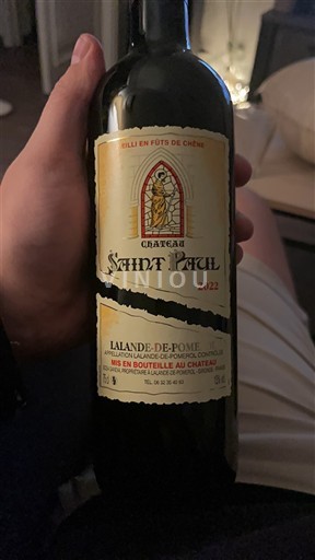Bordeaux Lalande-de-pomerol Château Saint Paul 2022
