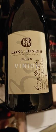Vallée du Rhône Saint-Joseph Gérard Boucher  2020