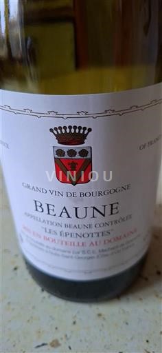 Bourgogne Beaune Les Epenottes Ikke årgangsbestemt