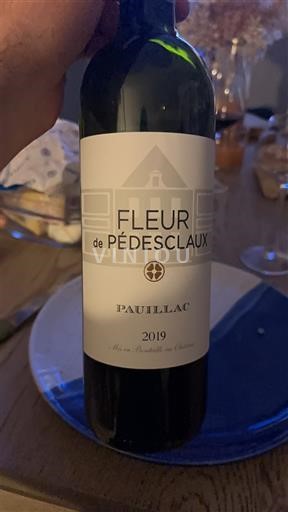 Bordeaux Pauillac Pédesclaux Fleur de Pédesclaux 2019