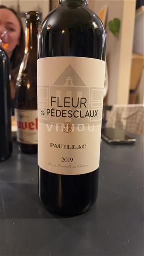 Бордо Пойяк Pédesclaux Fleur de Pédesclaux 2019