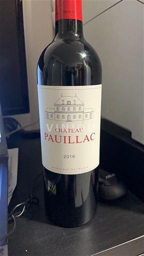 Bordeaux Pauillac Grand Cru Château Pauillac 2016