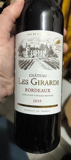 Bordeaux Château Les Girards 2019