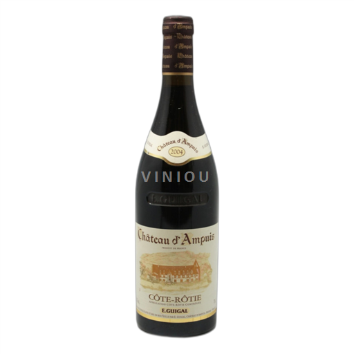 Rhônen laakso Côte-rôtie Guigal Château d'Ampuis 2004