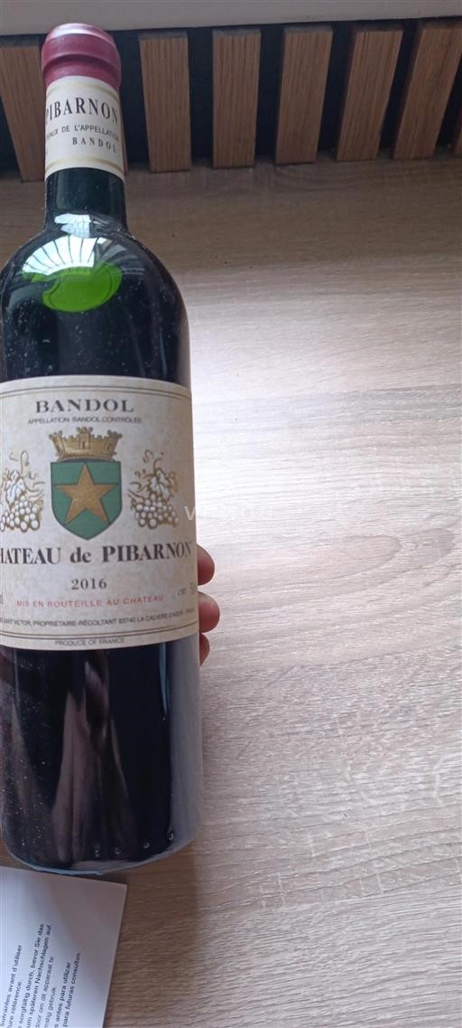 Provence Bandol Chateau Pibarnon 2016