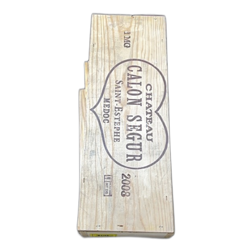 Bordeaux Saint-Estèphe Calon Ségur 2008