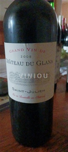 Bordeaux Saint-Julien Château Glana 2008