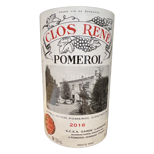 Bordeaux Pomerol Clos René 2016