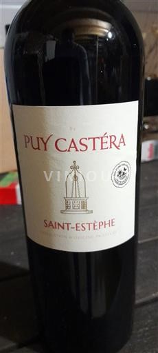 Bordeaux Saint-Estèphe Grand Cru Puy Castera Ei vuosikertaa