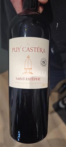 Bordeaux Saint-Estèphe Grand Cru Puy Castera Neročník