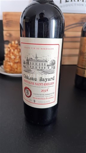 Bordeaux Montagne-Saint-Émilion Chateau Bayard 2015