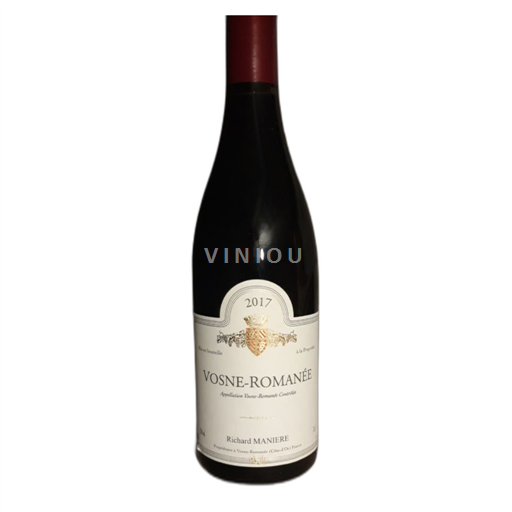 Burgundy Vosne-Romanée Grand Cru Richard Maniere 2017