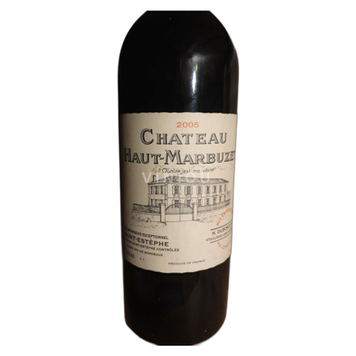 Bordeaux Saint-Estèphe Chateau Haut-Marbuzet 2005