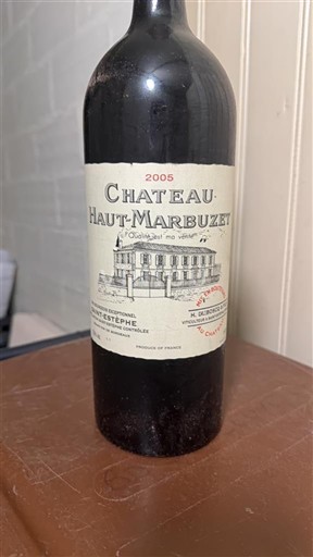 Bordoja Saint-Estèphe Chateau Haut-Marbuzet 2005
