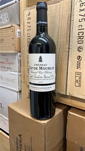 Bordeaux Saint-Émilion Grand Cru Château Cap de Mourlin 2016