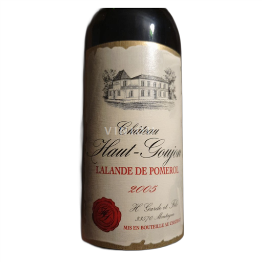 Bordéus Lalande-de-Pomerol Château Haut Goujon 2005