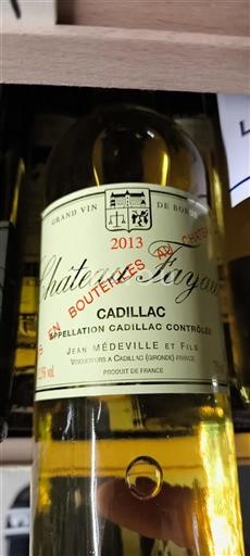Bordeaux Cadillac Château Fayau 2013