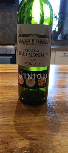 Бордо Château Haut-Mondain Grande Réserve 2021