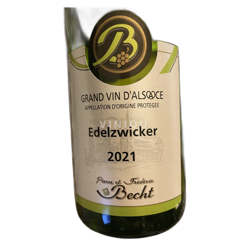 Alsasko Edelzwicker P et F Becht Edelwicker 2021
