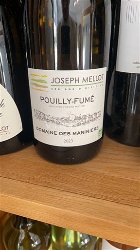 Loire Valley Pouilly-fumé Joseph Mellot Domaine des Mariniers 2023
