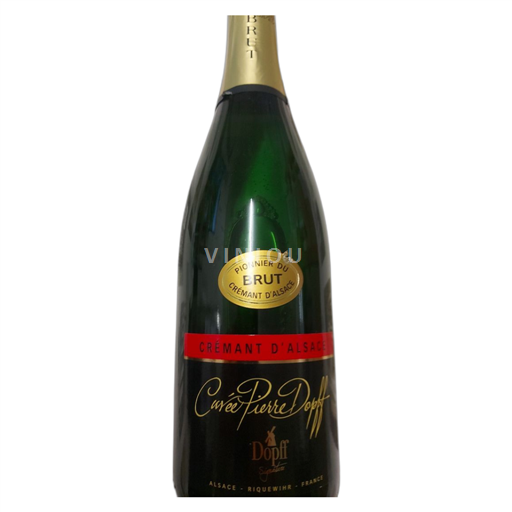 Vin Effervescent Rouge brut Cuvée Pierre Domaine Dopff Non millésimé France Alsace Crémant-d'alsace AOC