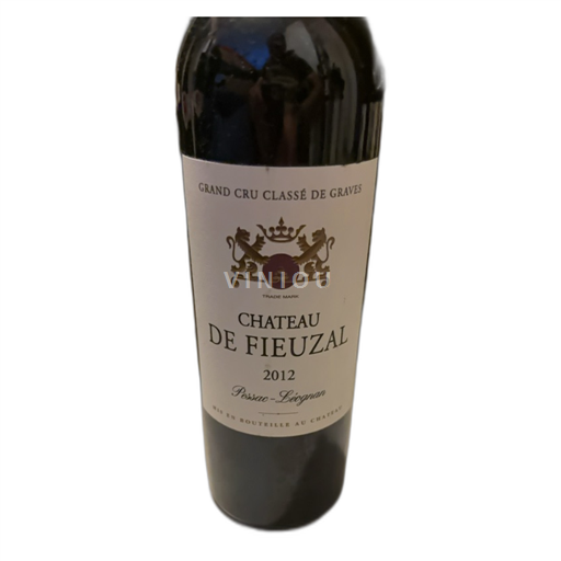 Bordeaux Pessac-Léognan Grand Cru Chateau de Fieuzal 2012