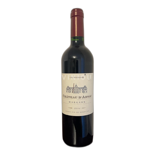 Bordeaux Margaux Cru Bourgeois Château d'Arsac 2015