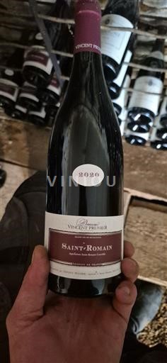 Burgund Saint-Romain Grand Cru Domaine Vincent Prunier 2020