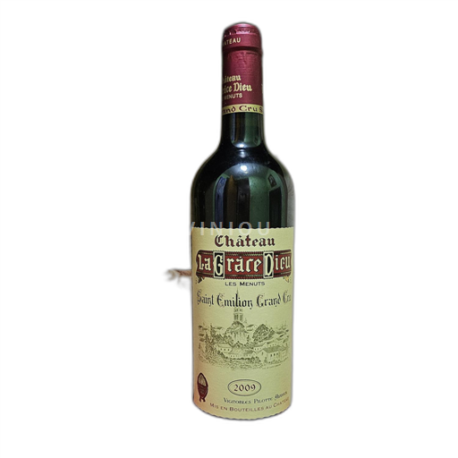 Burdeos Saint-Émilion Gran Cru Château La Grâce Dieu Les Menuts 2009