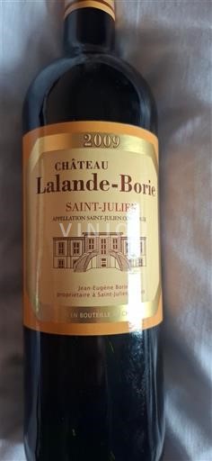 Bordeaux Saint-Julien Château Lalande-Borie 2009