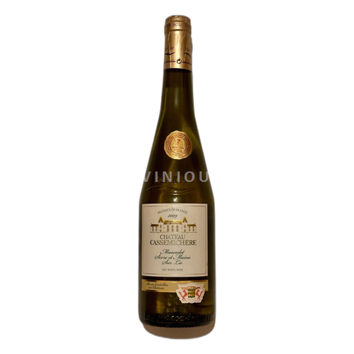 Vallée de la Loire Muscadet-sèvre-et-maine Château Cassemichère 2009