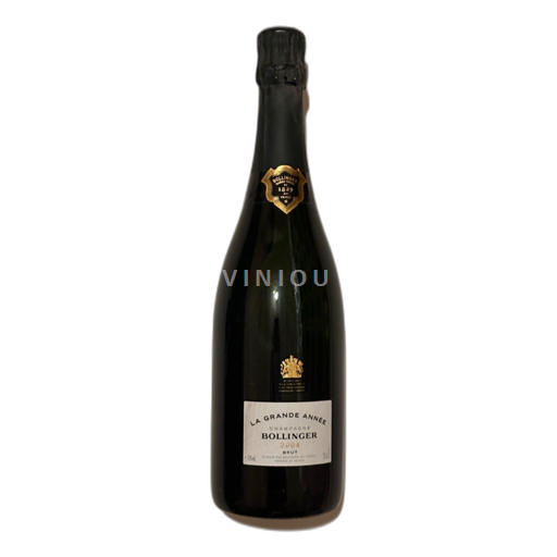 Vin Effervescent Rouge brut La Grande Année Bollinger 2004 France Champagne AOC
