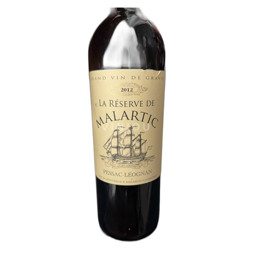 Bordeaux Pessac-Léognan Château Malartic-Lagravière La Réserve de Malartic 2012