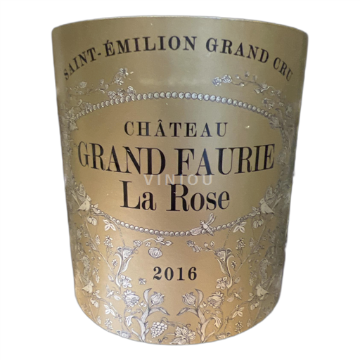 Bordeaux Saint-Émilion Grand Cru Château Grand Faurie La Rose 2016