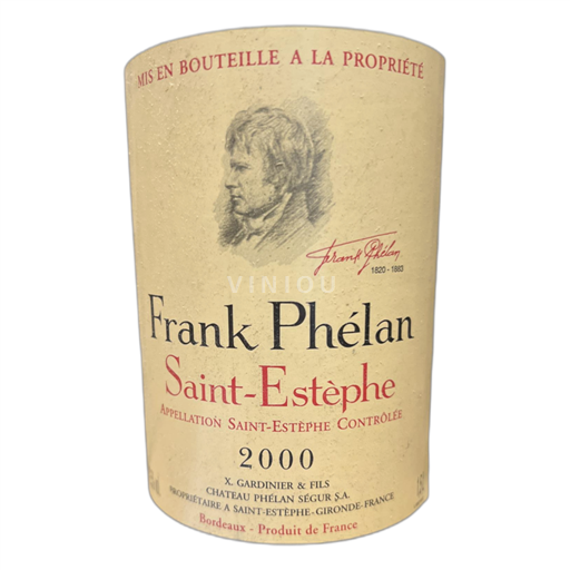 Bordeaux Saint-Estèphe Chateau Phélan Ségur Frank Phélan 2000