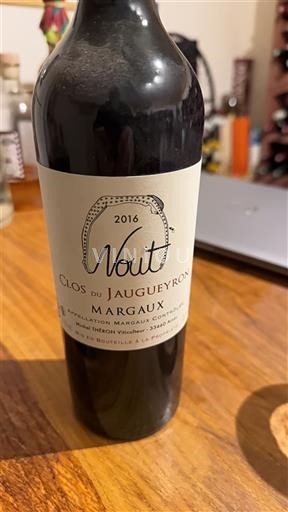 Bordeaux Margaux Clos du Jaugueyron Nout 2016