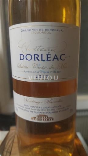 Burdeos Sainte-Croix-Du-Mont Château Dorléac 2017