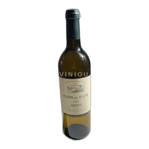 Bordéus Graves Clos du Pape 2003